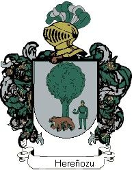 Escudo del apellido Hereñozu