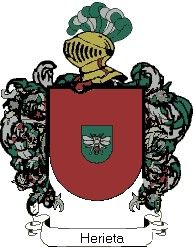 Escudo del apellido Herieta