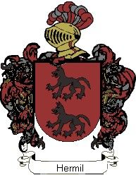 Escudo del apellido Hermil