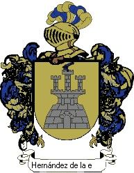 Escudo del apellido Hernández de la escalera