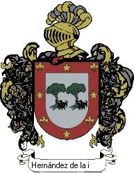 Escudo del apellido Hernández de la iruela