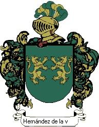 Escudo del apellido Hernández de la viña