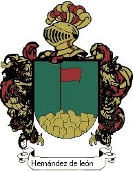 Escudo del apellido Hernández de león