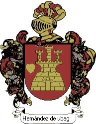 Escudo del apellido Hernández de ubago