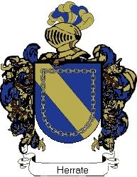 Escudo del apellido Herrate