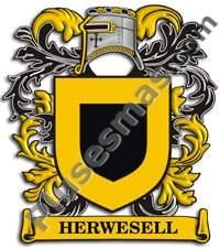 Escudo del apellido Herwesell