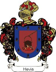 Escudo del apellido Hevia