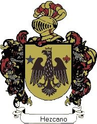 Escudo del apellido Hezcano