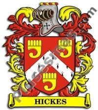 Escudo del apellido Hickes