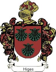 Escudo del apellido Higes