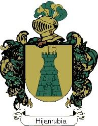 Escudo del apellido Hijanrubia