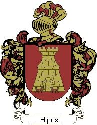 Escudo del apellido Hipas