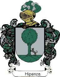 Escudo del apellido Hipenza