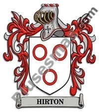 Escudo del apellido Hirton