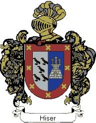 Escudo del apellido Hiser