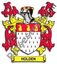 Escudo del apellido Holden