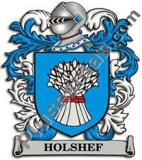 Escudo del apellido Holshef