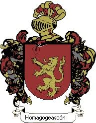 Escudo del apellido Homagogeascón