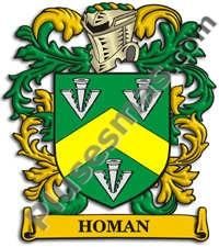 Escudo del apellido Homan