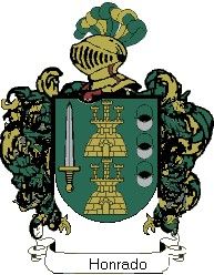 Escudo del apellido Honrado