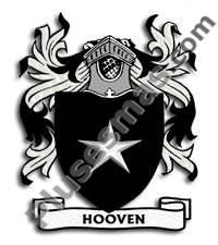 Escudo del apellido Hooven