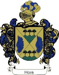 Escudo del apellido Hora