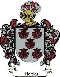 Escudo del apellido Hordaz