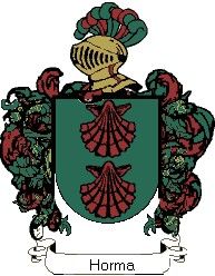 Escudo del apellido Horma