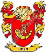 Escudo del apellido Horn