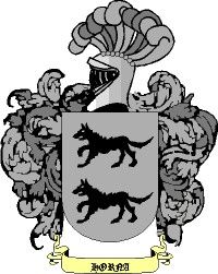 Escudo del apellido Horna