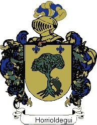 Escudo del apellido Horrioldegui