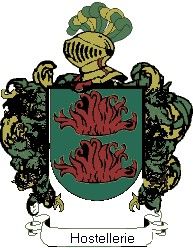 Escudo del apellido Hostellerie