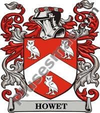 Escudo del apellido Howet