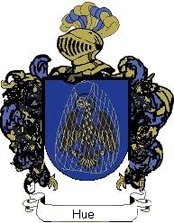 Escudo del apellido Hue