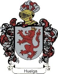 Escudo del apellido Huelga