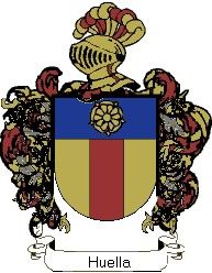 Escudo del apellido Huella