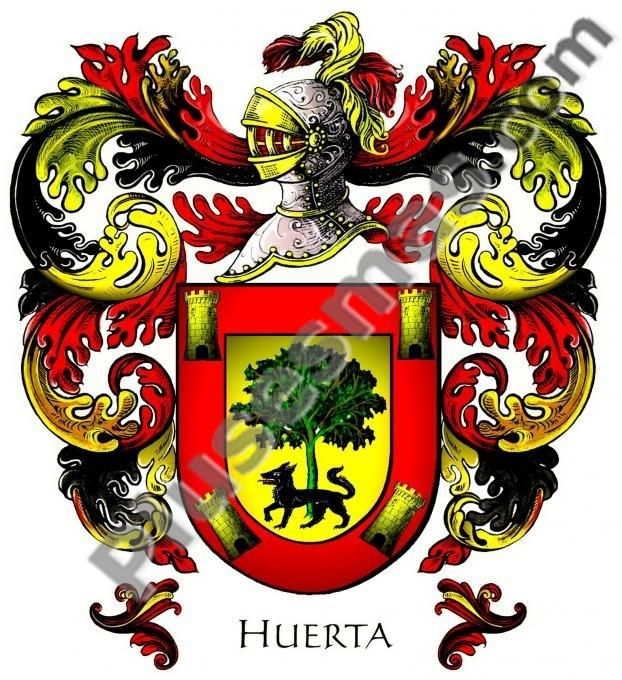 Escudo del apellido Huerta