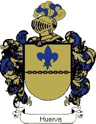 Escudo del apellido Huerva