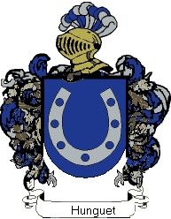 Escudo del apellido Hunguet