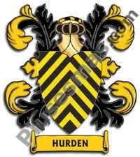 Escudo del apellido Hurden
