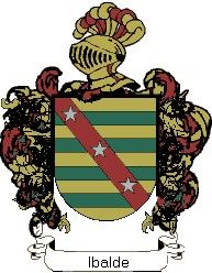 Escudo del apellido Ibalde