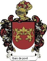 Escudo del apellido Ibars de povil