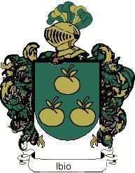 Escudo del apellido Ibio