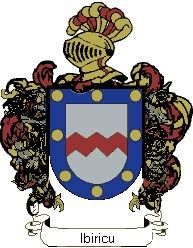 Escudo del apellido Ibiricu