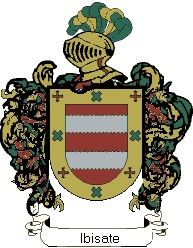 Escudo del apellido Ibisate