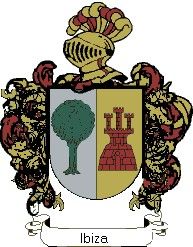 Escudo del apellido Ibiza