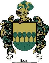 Escudo del apellido Iboa