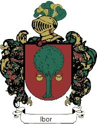 Escudo del apellido Ibor