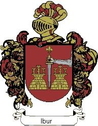 Escudo del apellido Ibur