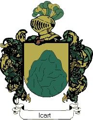 Escudo del apellido Icart